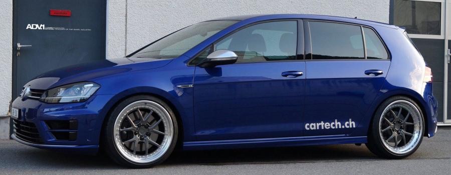 Volkswagen Golf R by Eccentrical Imports AG on ADV.1 Wheels (ADV5.0TFSL) '2015